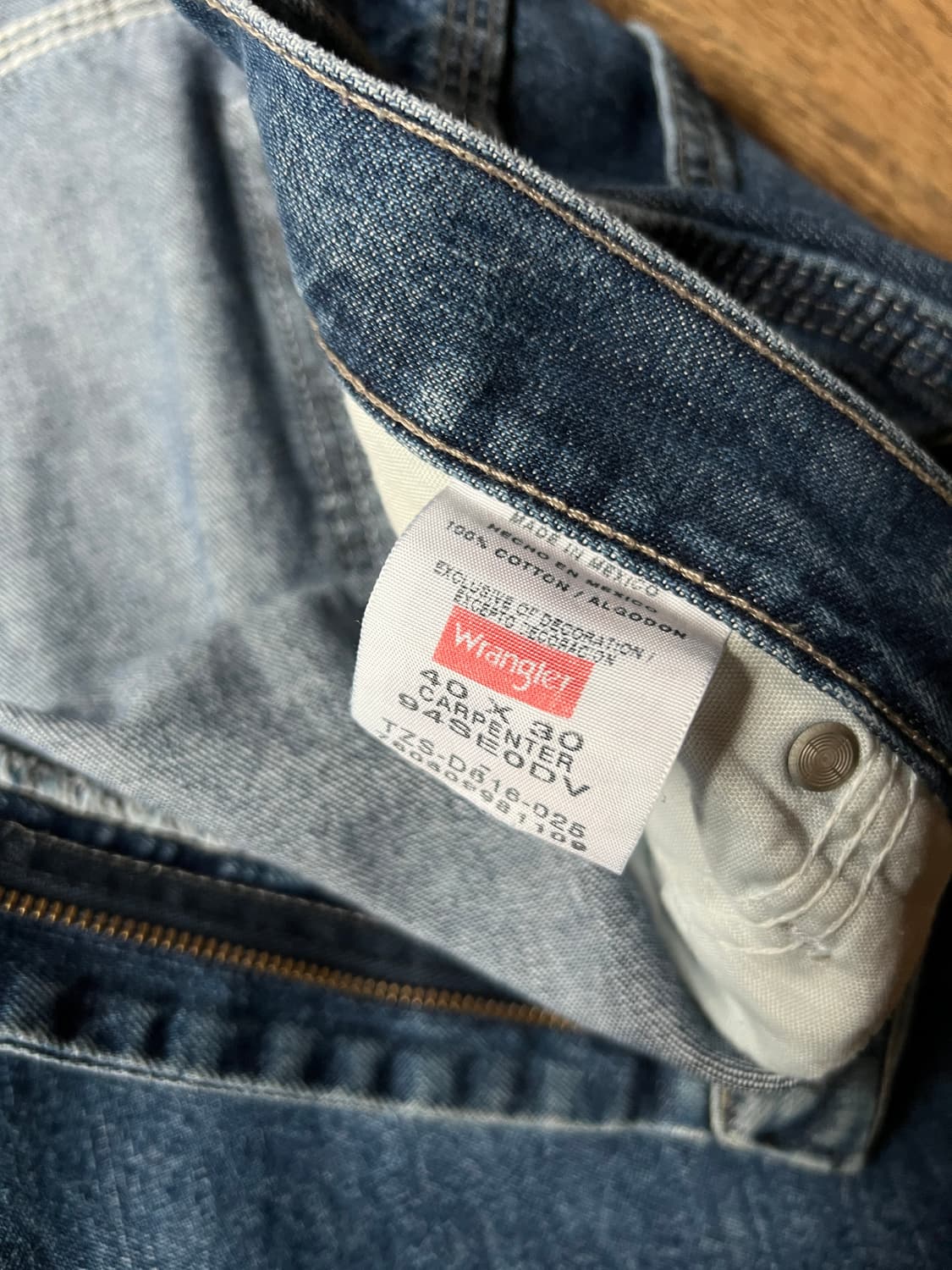 [40]Wrangler USA 랭글러 빅사이즈 카펜터 워크 데님 팬츠 상품이미지4