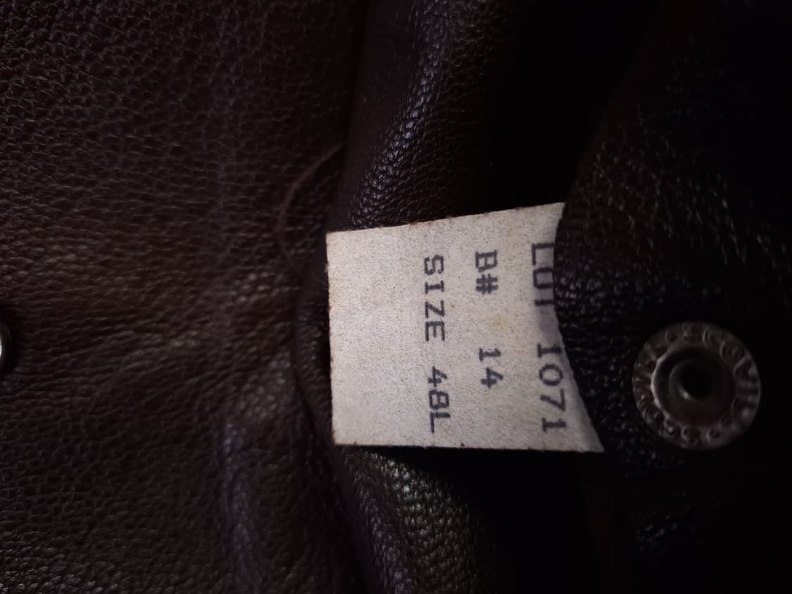 오리지날 미국제조 쿠퍼사 리얼레더 미공군 A-2 항공점퍼 상품이미지4