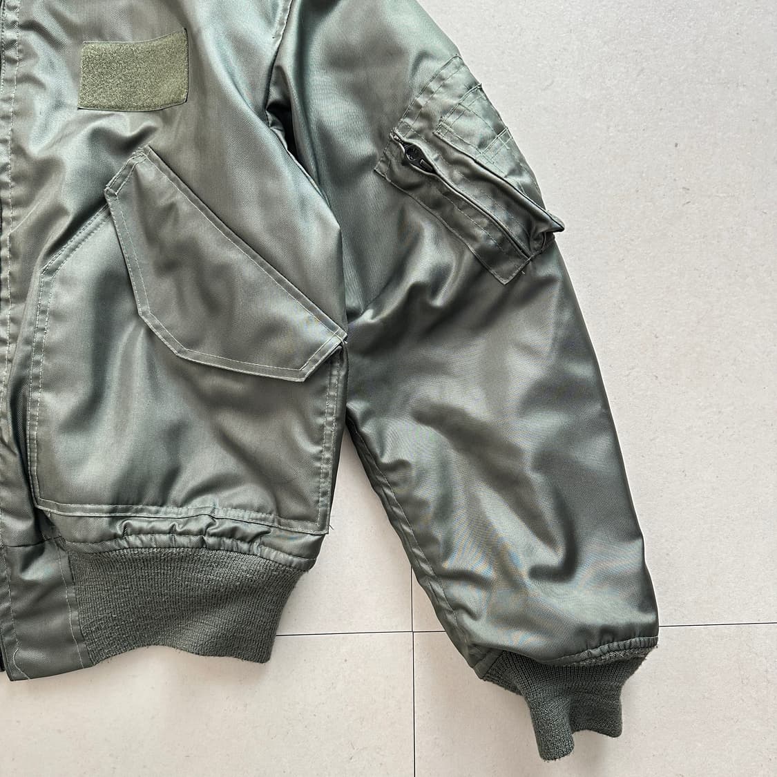 80s 오리지널 미군 CWU-45/P 항공점퍼 M 상품이미지3