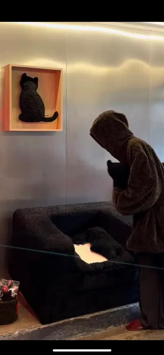 아모멘토 KBF(키티버니포니) Fur oversized robe 상품이미지3