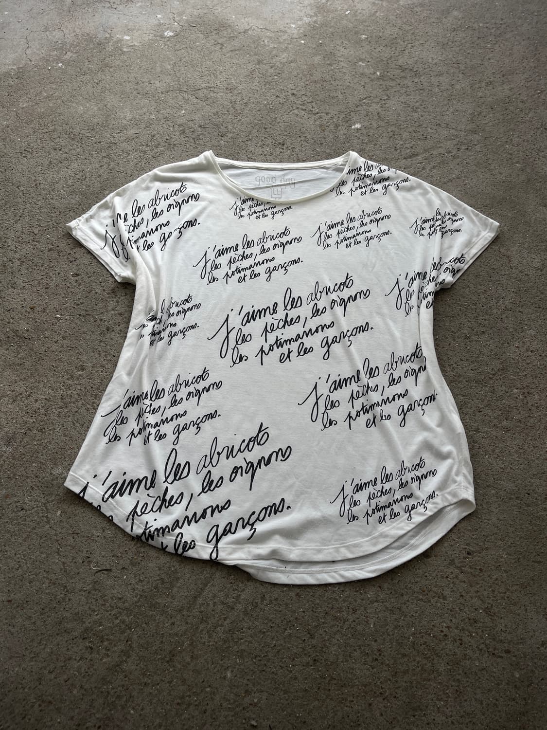 (Unknown)lettering short sleeve t 상품이미지1