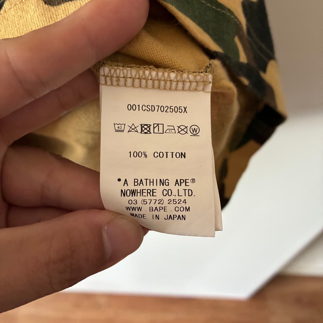 베이프 반팔 티 상품이미지6