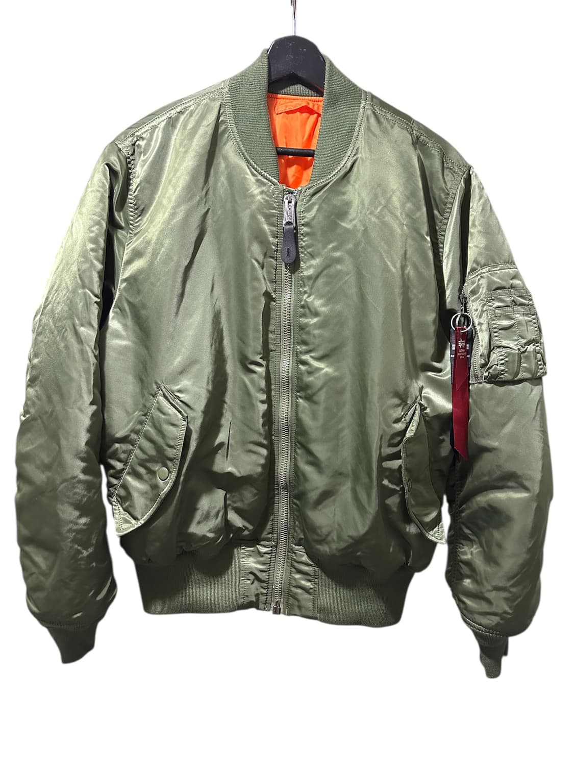 알파인더스트리 MA-1 플라이트 자켓 세이지 m 포 상품이미지1