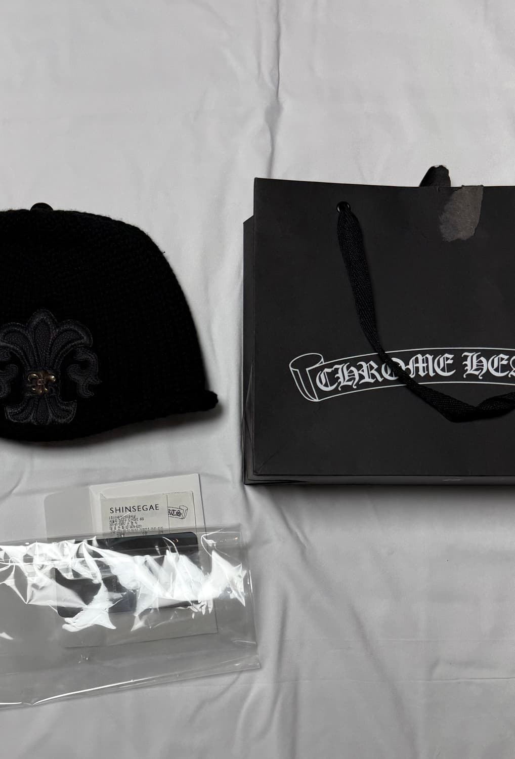 크롬하츠 플레어 참 캐시미어 비니 상품이미지3