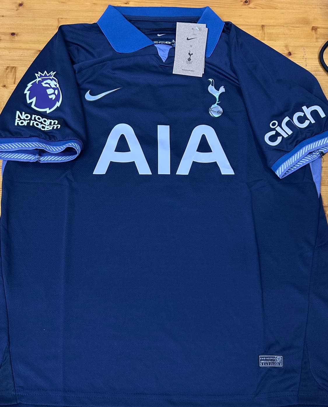 23-24 토트넘 어웨이 손흥민 유니폼 XL 상품이미지1