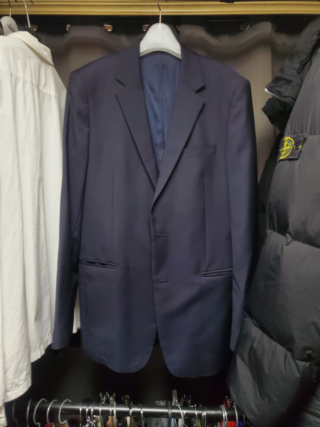 솔리드옴므 제냐 콜라보 투버튼자켓 상품이미지1