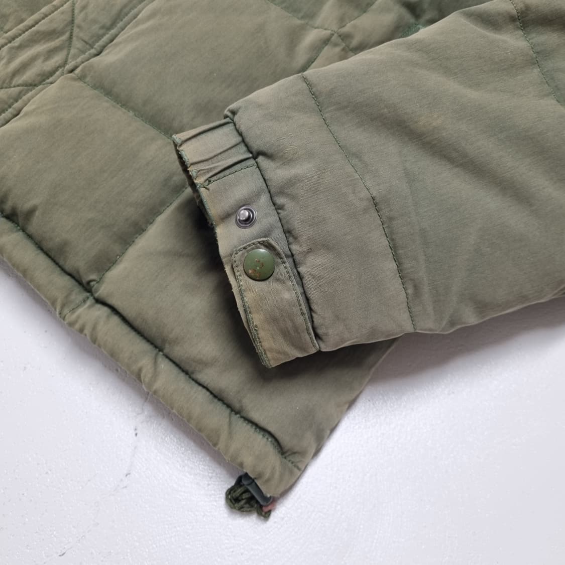 빈티지 STUSSY GEAR 선페이드 패딩 자켓 - XL 상품이미지8