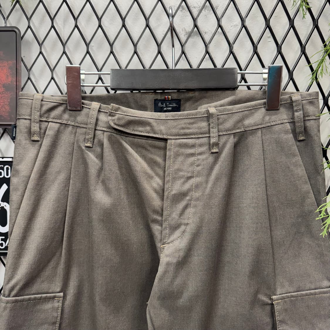 00s 폴 스미스 진스 카고 슬랙스 팬츠 카키그레이 상품이미지3