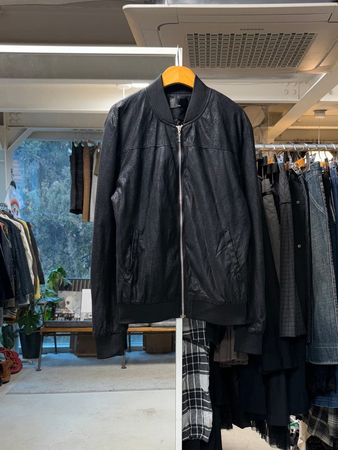 Hare 코티드 봄버자켓 상품이미지1