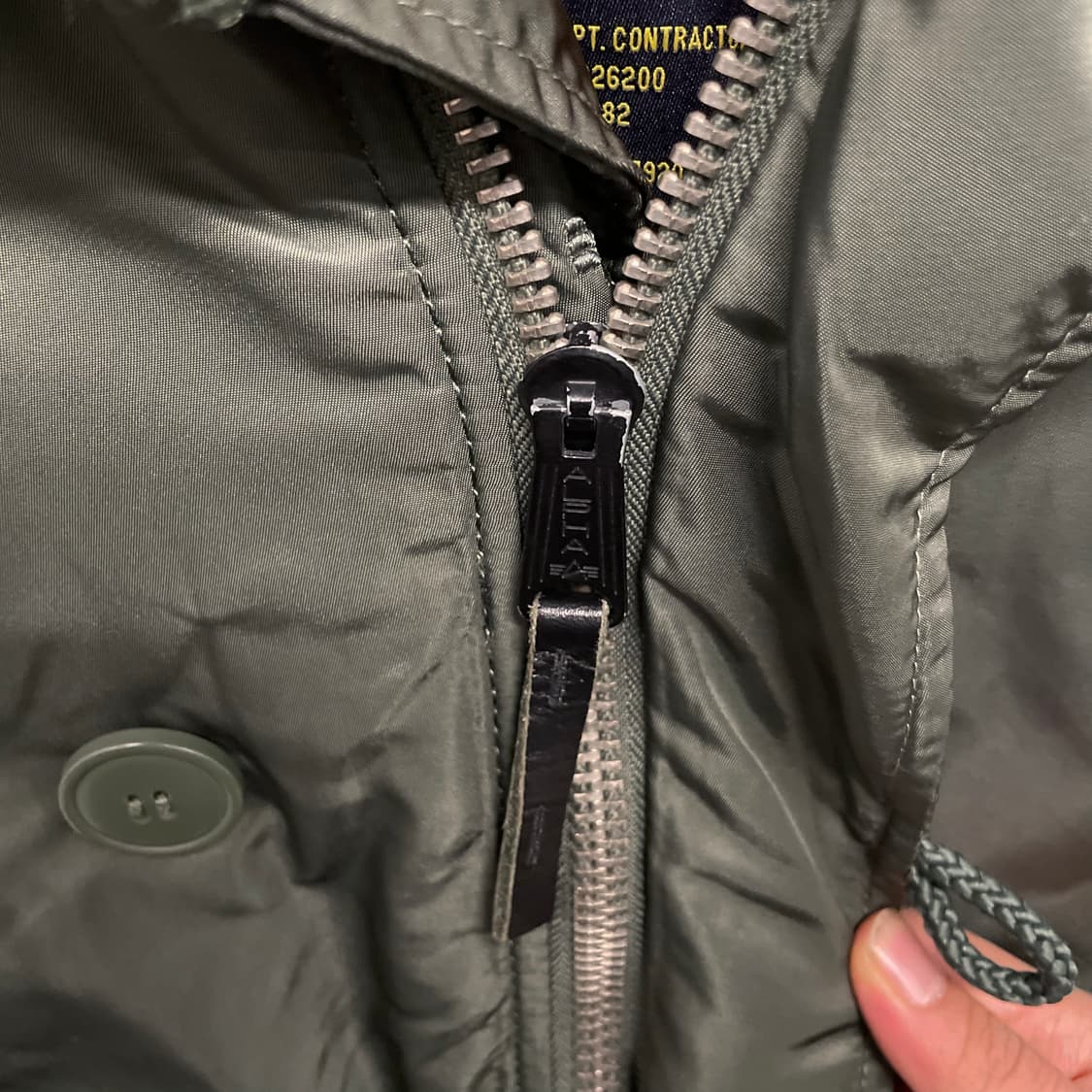 알파 인더스트리 N3B U.S 디펜스 야상 자켓 밀리터리 오리지널 상품이미지7