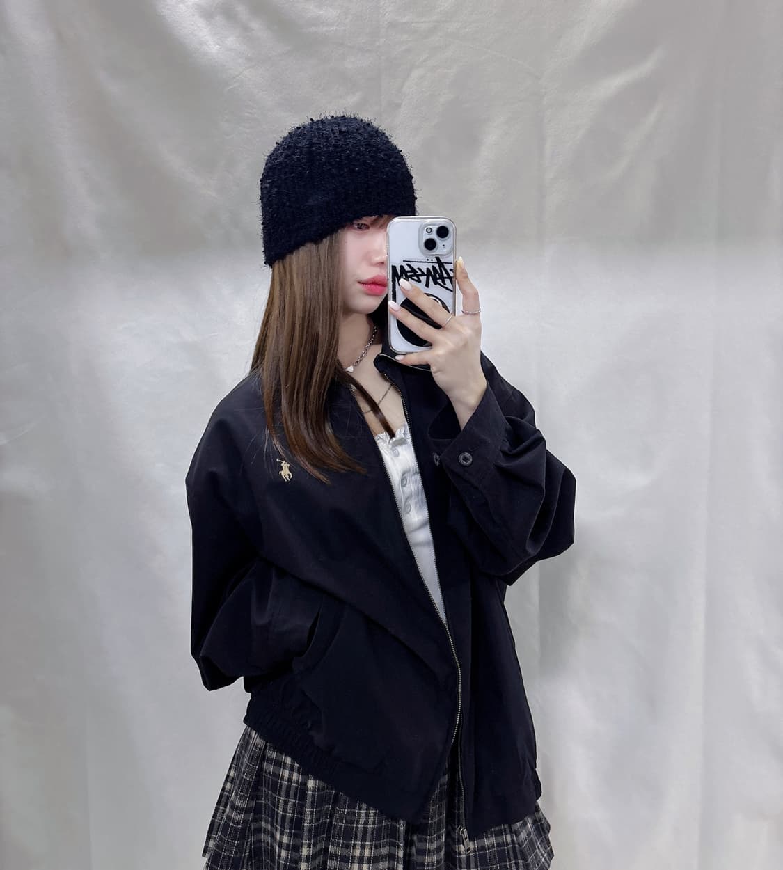 폴로 랄프로렌 블랙 포니 스윙톱 자켓  상품이미지1