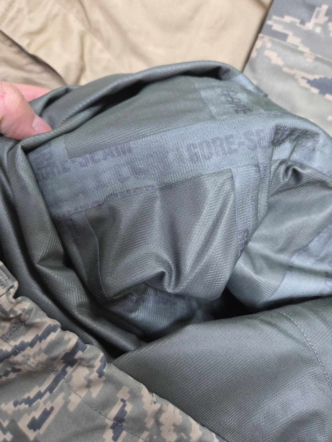 밀리터리 에어포스 공군 고어텍스 카모팬츠 L 레귤러  상품이미지5