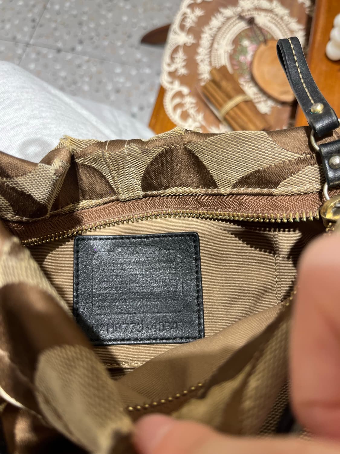 Coach Mini Square Bag 상품이미지9