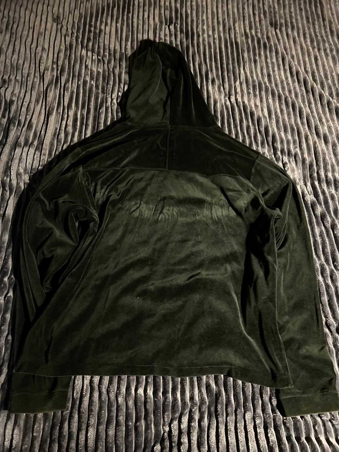 Velvet Black Slim Hoodie  상품이미지3