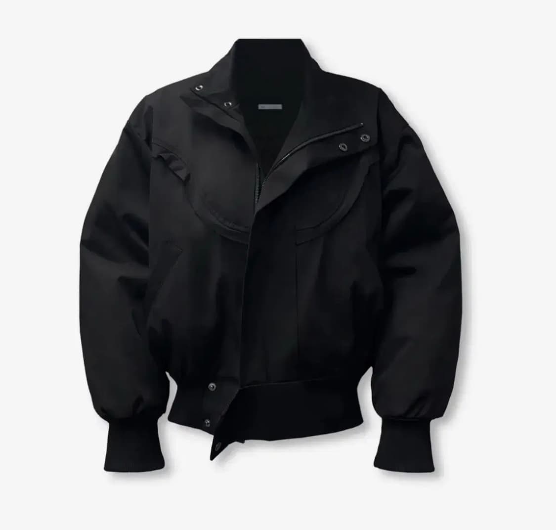 0104 공일공사 커브 판넬 푸퍼 점퍼 상품이미지1