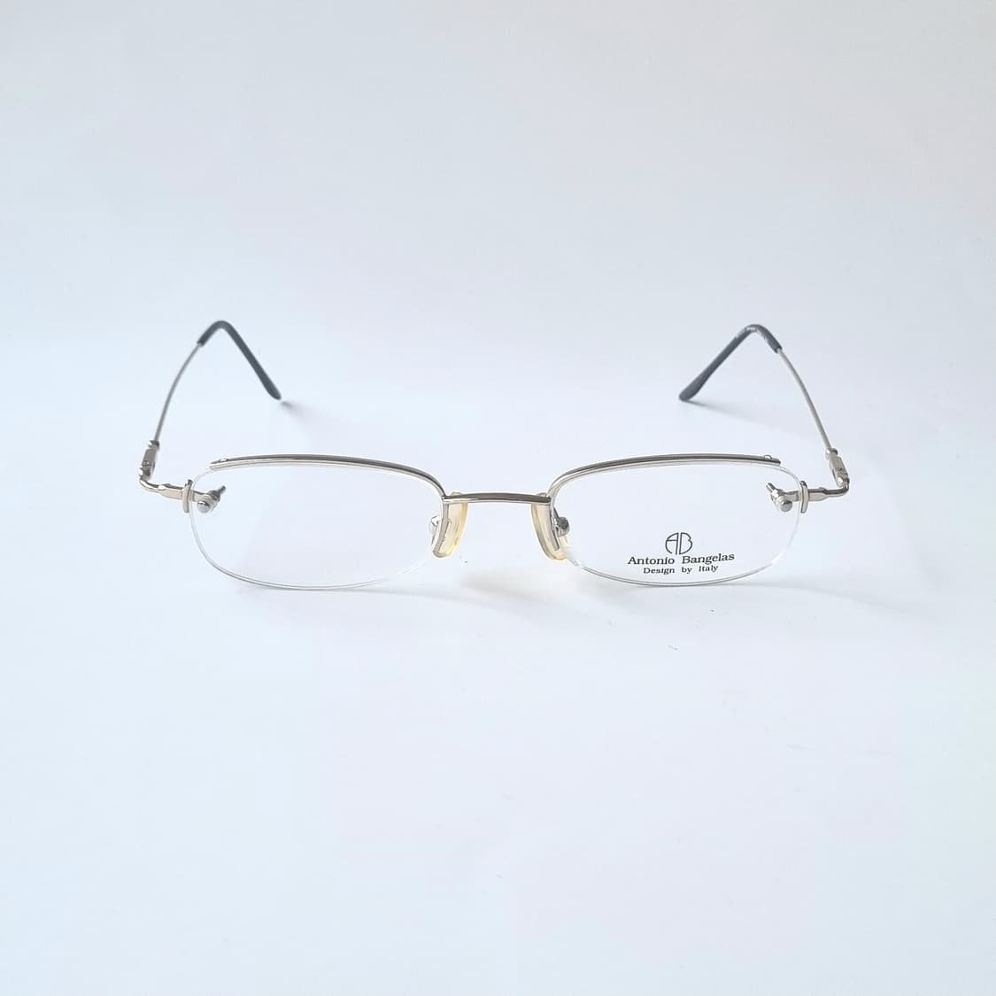 데드스탁 무테 느낌의 라운드사각 반무테 안경테  484 상품이미지3