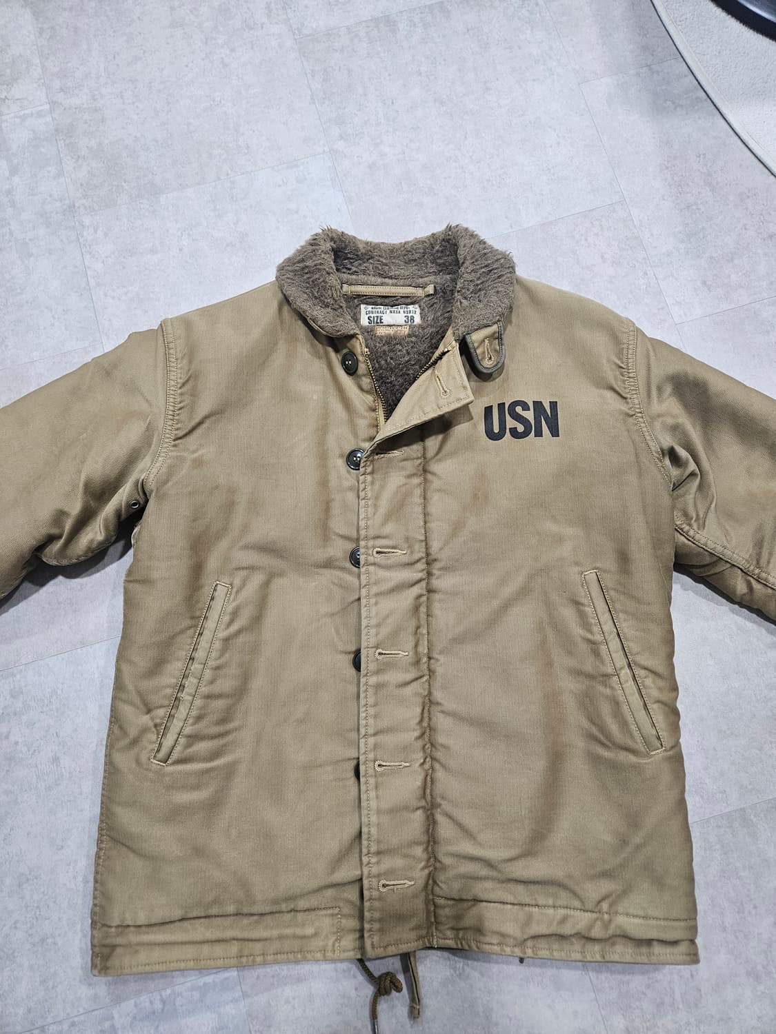 버즈릭슨 n1 데모텍스 덱자켓 br12032 38사이즈 상품이미지1