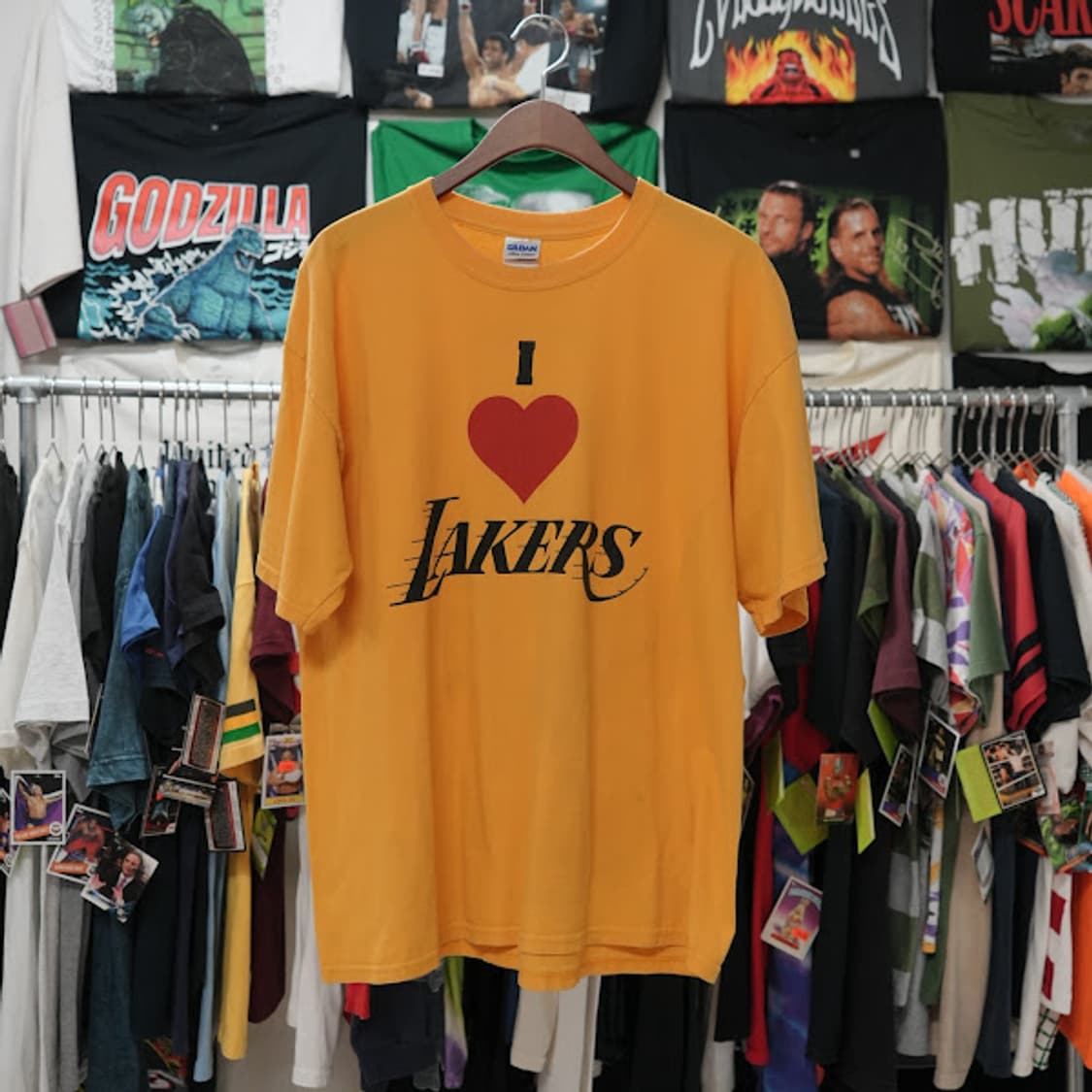 1990년대 빈티지 I ❤️ Lakers NBA 티셔츠 상품이미지2