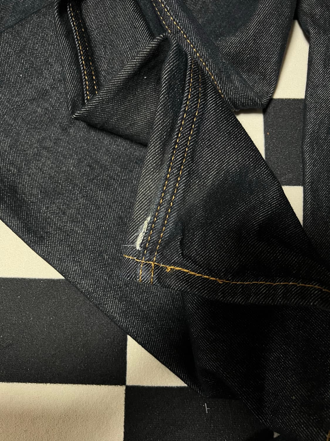 [30X32] 리바이스 578 배기 와이드 핏 청바지 다크 인디고 데님 상품이미지7