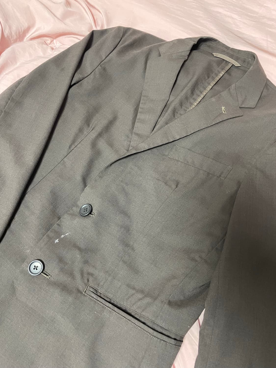 브라운 블레이저 자켓 상품이미지3