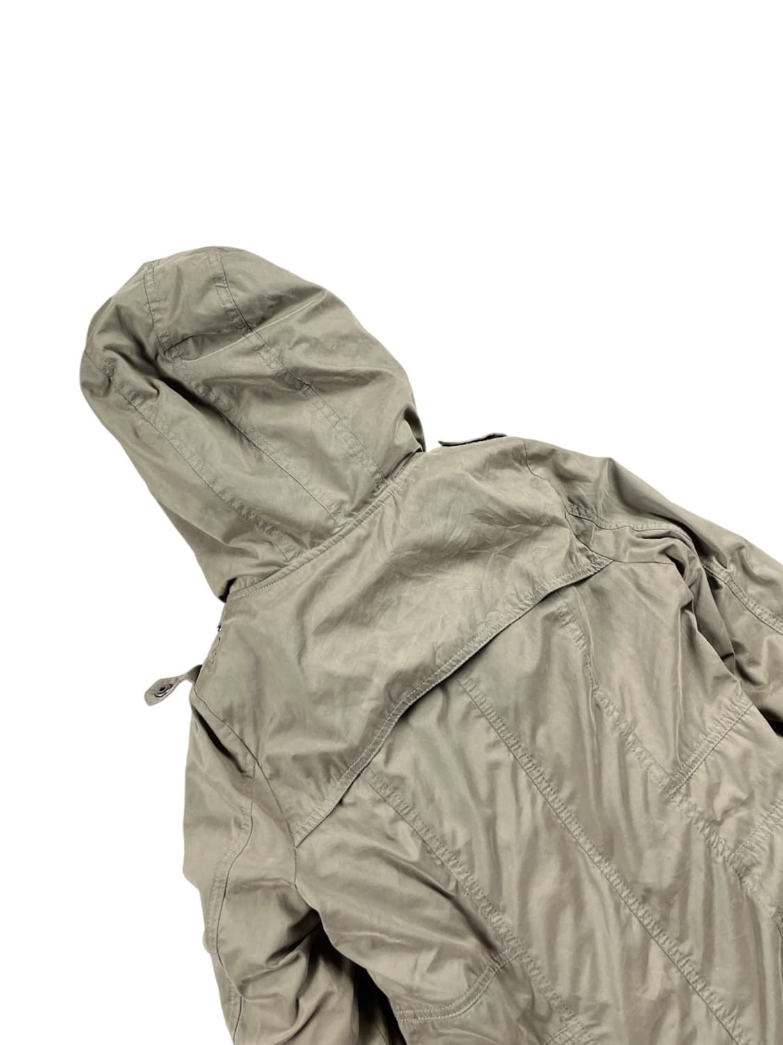 Vintage 카키 컬러 야상  상품이미지4