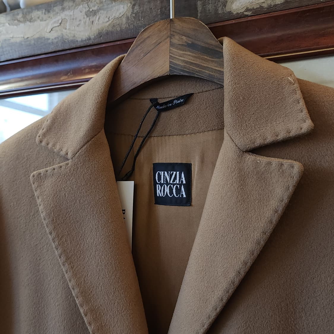 90s 신지아로카 콜롬보 울 싱글코트 42 상품이미지5