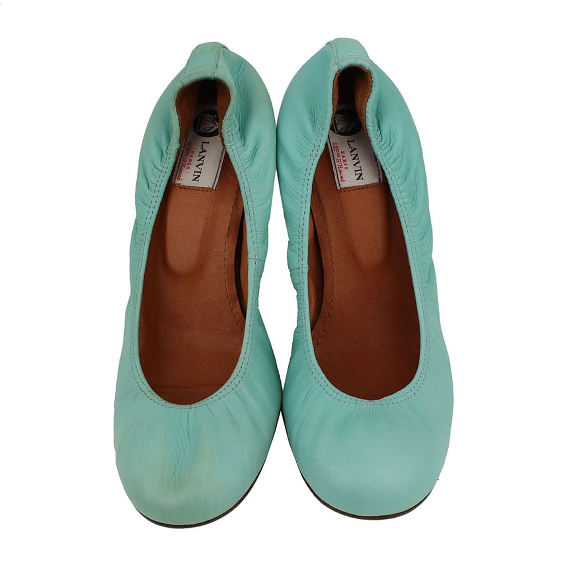 랑방 에메랄드그린 밴딩 펌프스 40 상품이미지2