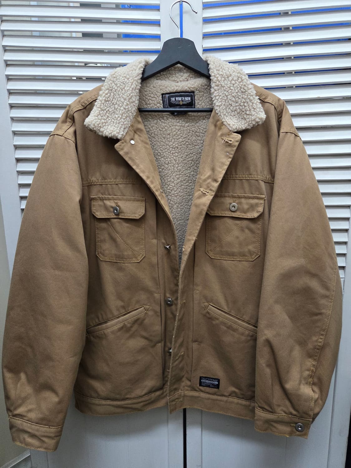 더워스나우 양털 트러커 자켓 상품이미지2