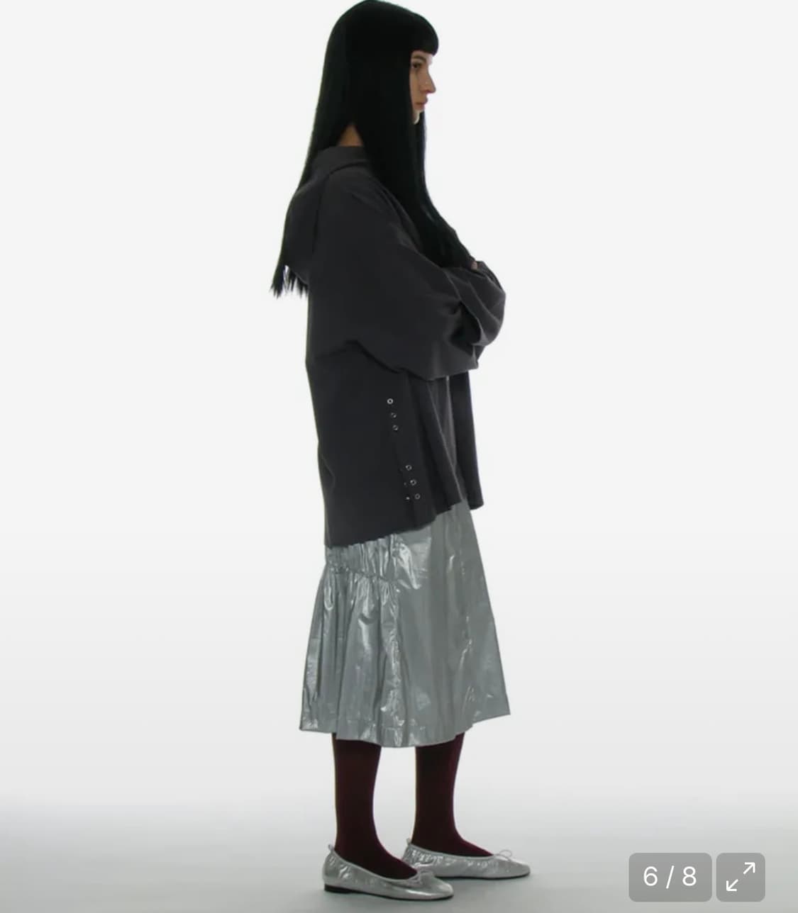 파르티멘토우먼 오버사이즈 후드 상품이미지5