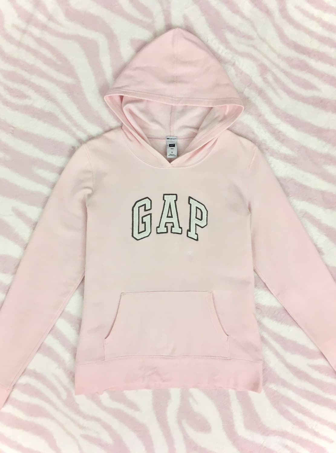 GAP 갭 딸기우유 핑크 로고 후드티 러블리힙 러힙 히메갸루 아베크롬비 상품이미지3