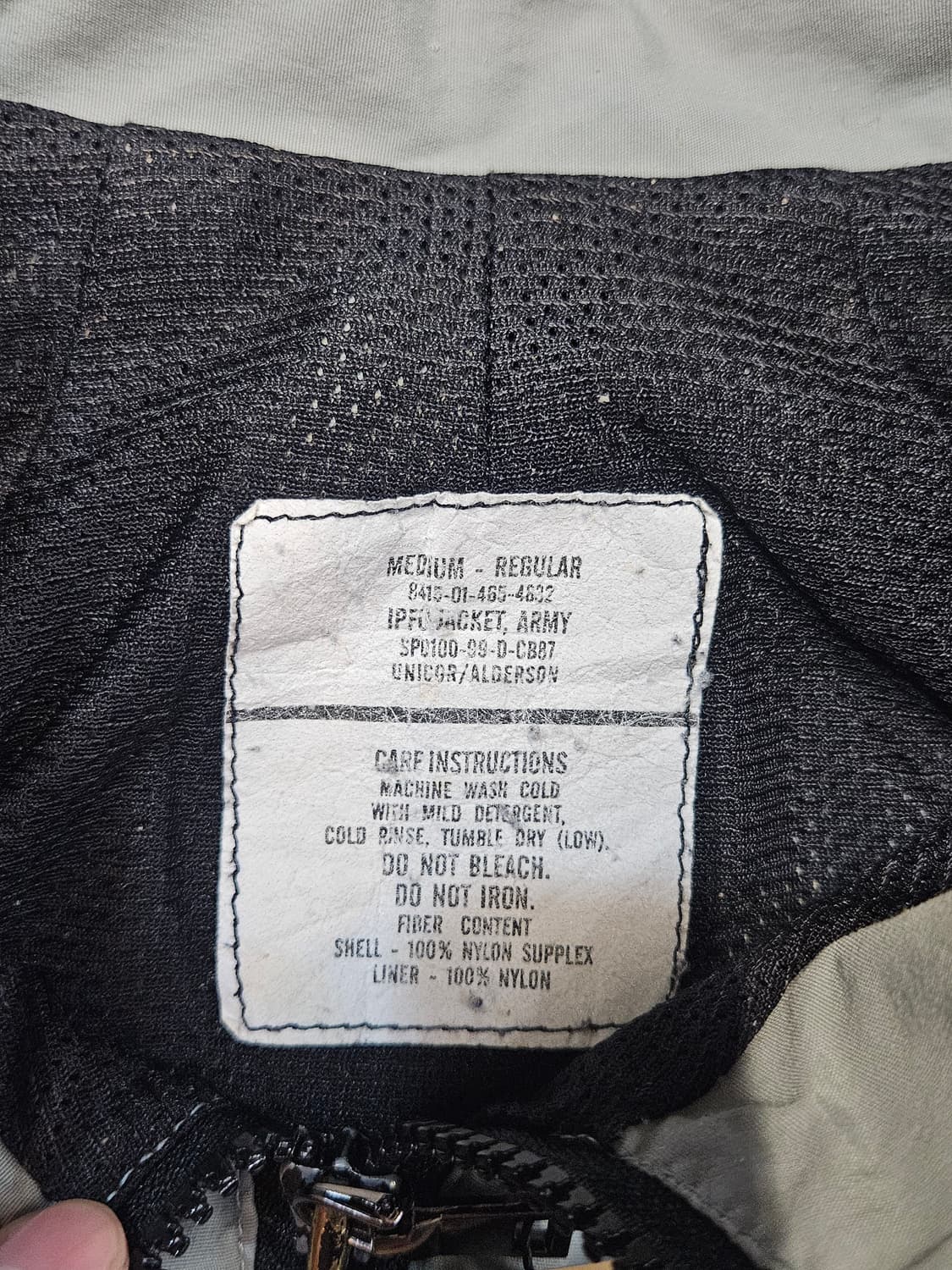 미군 육군 IPFU 리플렉티브 자켓 상품이미지4