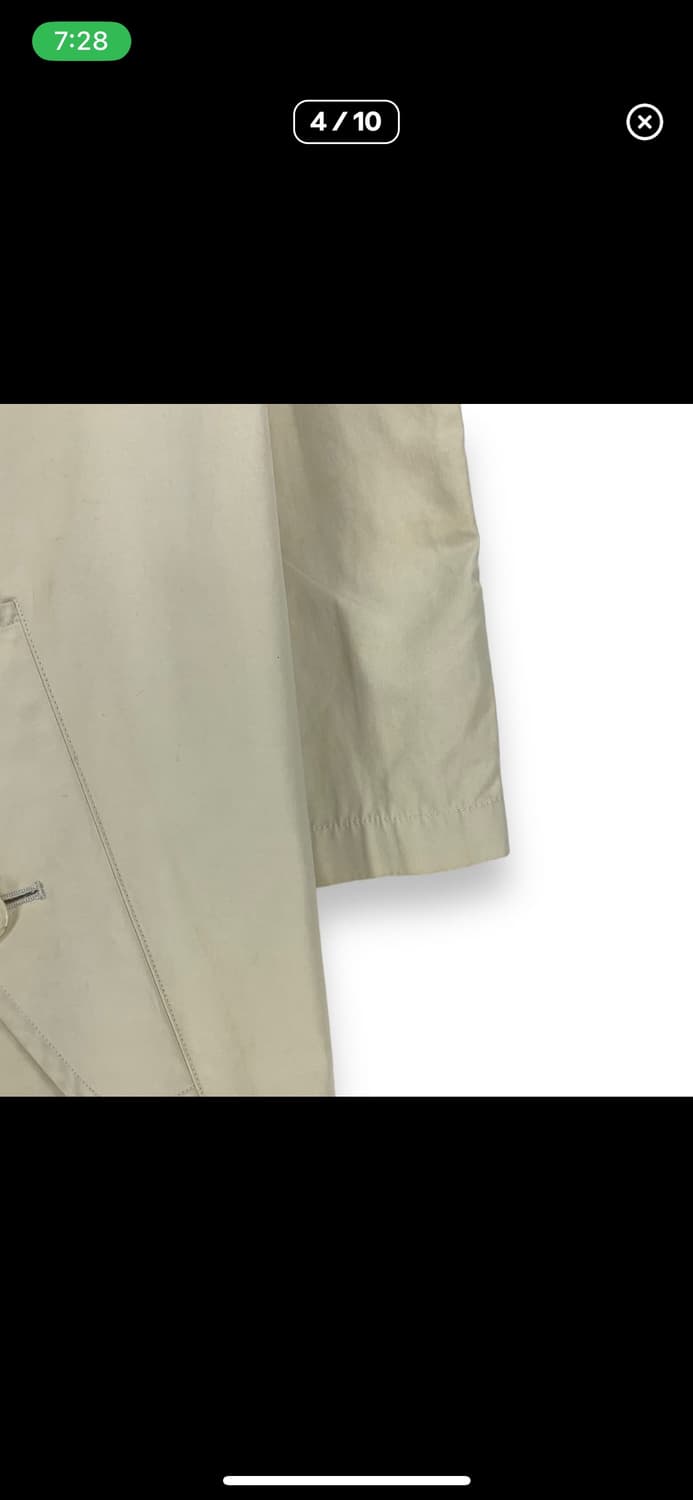 90‘s 요지야마모토 아카이브 트렌치코트 상품이미지3