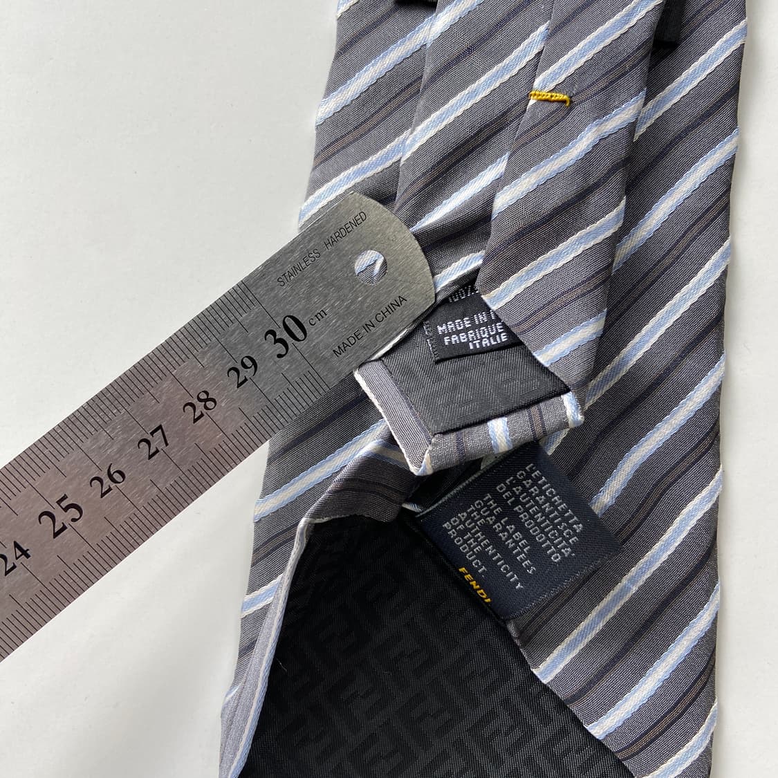 펜디(FENDI) 신형라벨 명품 정품 넥타이 상품이미지5