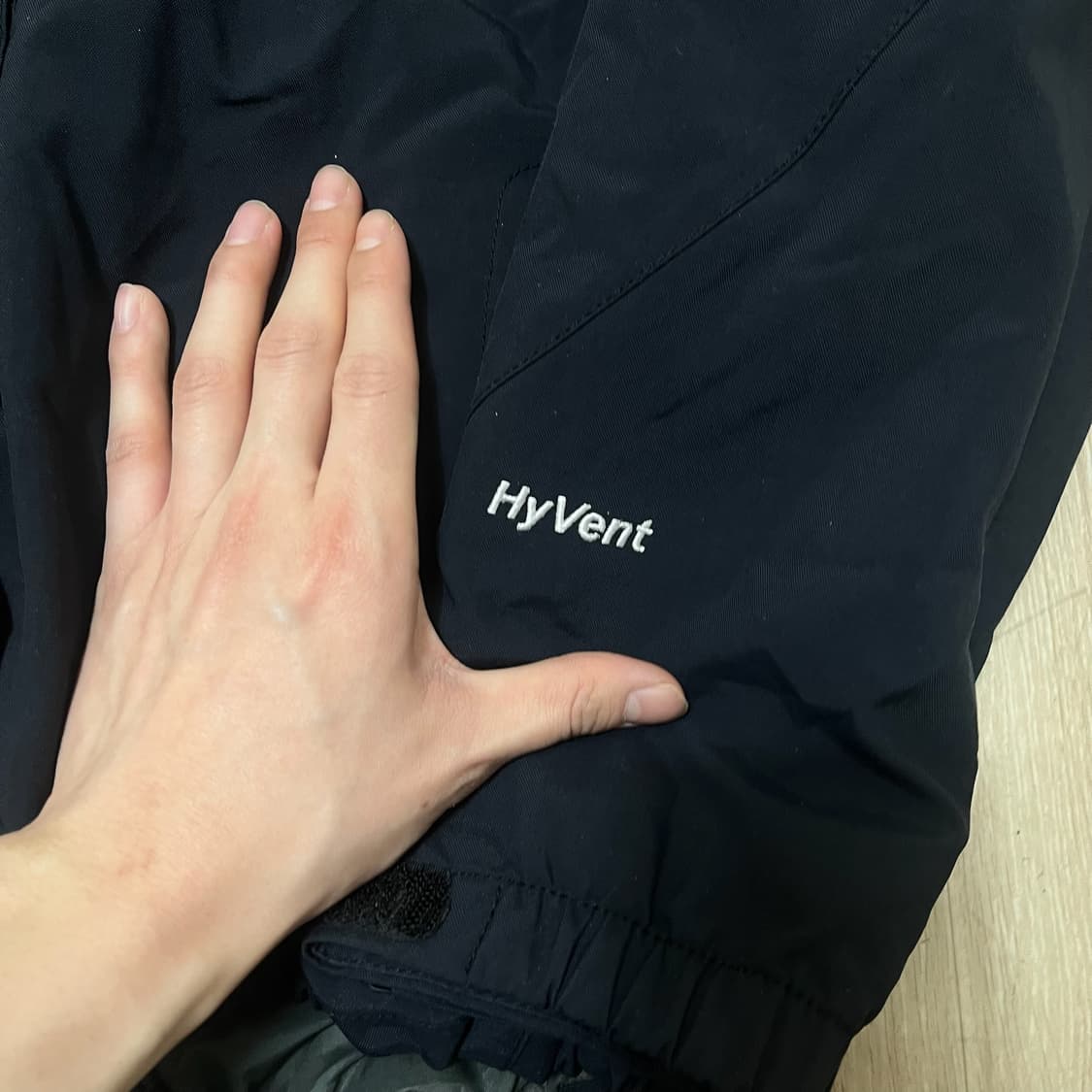 노스페이스 로고 하이벤트 후드 바람막이 점퍼 L/100 상품이미지4