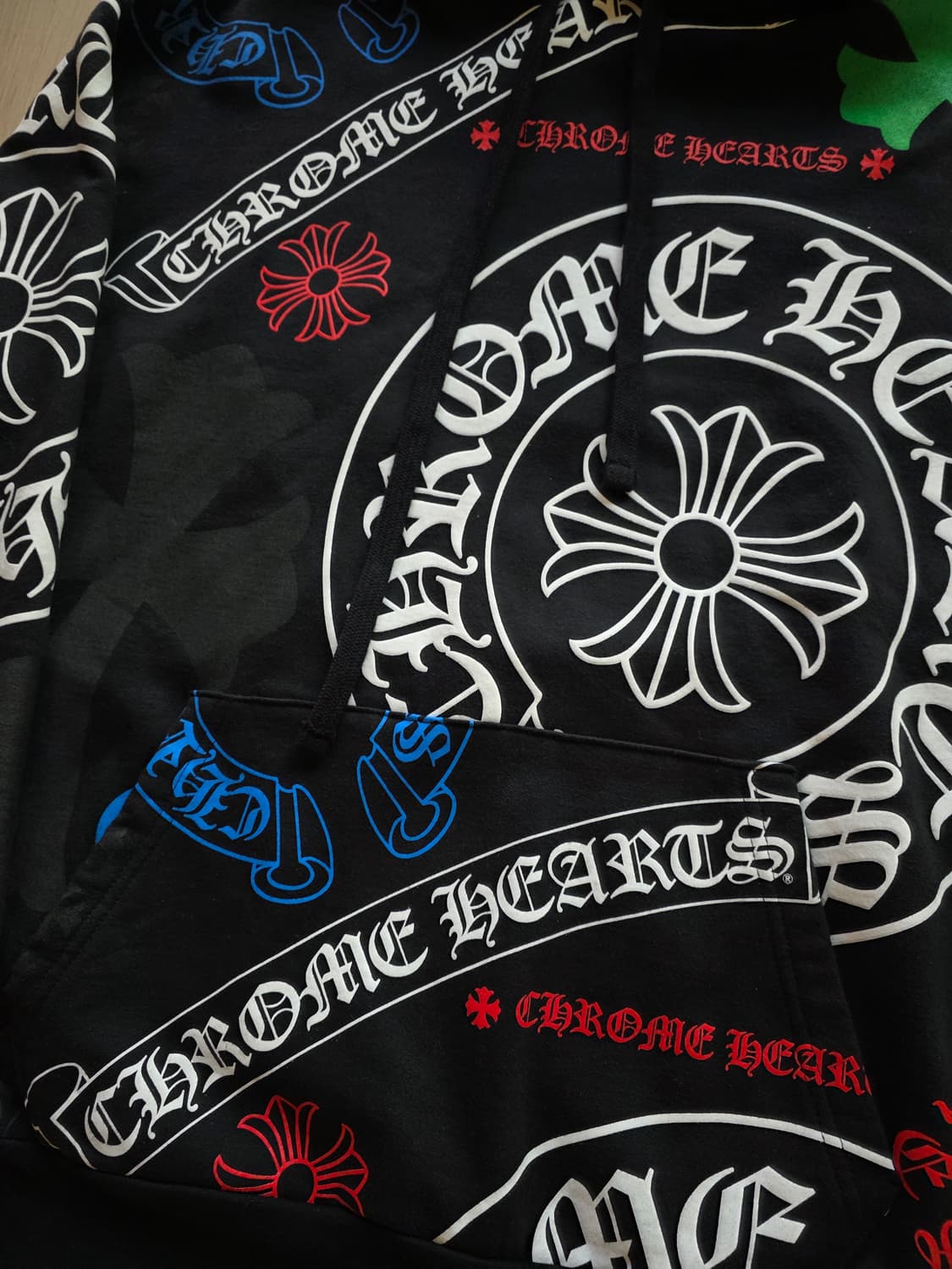 [xxl,새상품급]크롬하츠 스텐실 후드티 상품이미지8