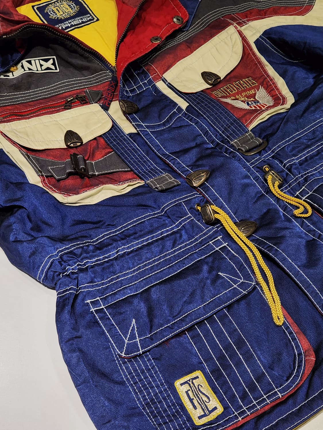 90's PHENIX USA팀 스키 자켓 L 상품이미지3