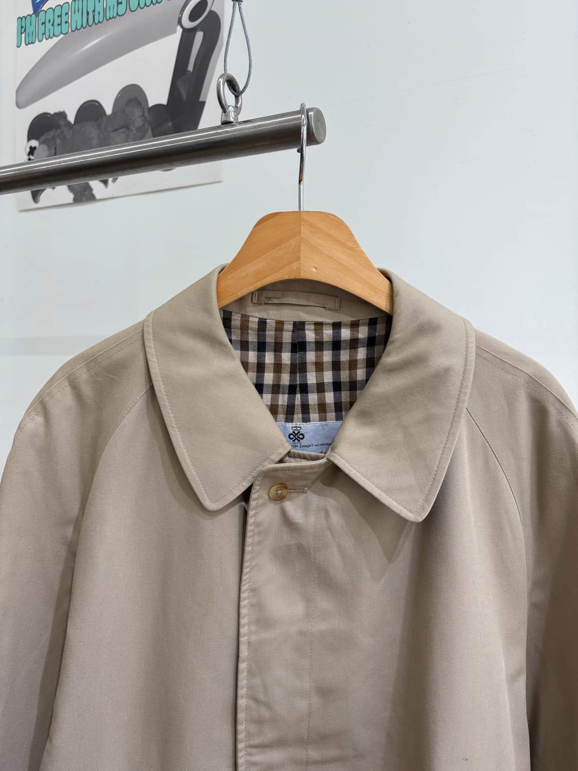 AQUASCUTUM (Made in England) 코트 상품이미지2