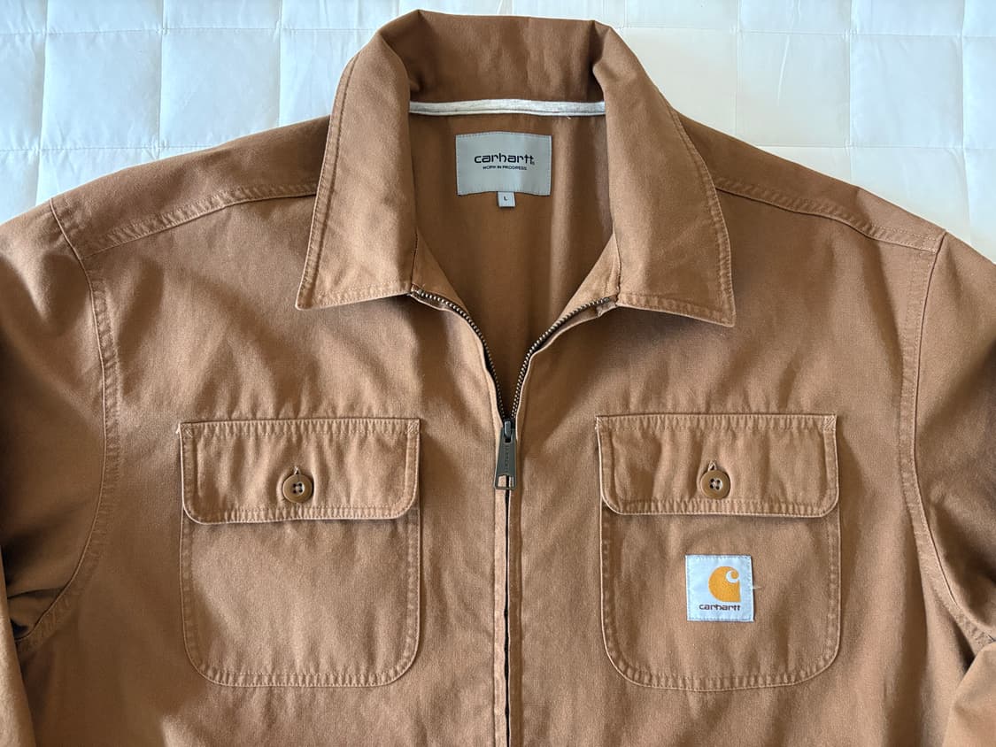 칼하트 파커 셔츠 자켓 브라운 L 상품이미지3