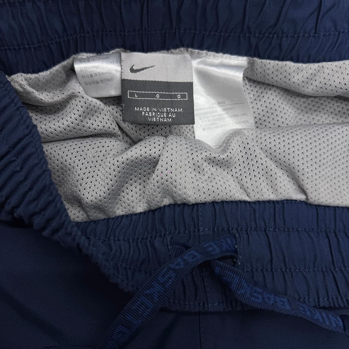 나이키 00s 스우시 사이드버튼 올드스쿨 와이드 바람막이 트랙팬츠 상품이미지6