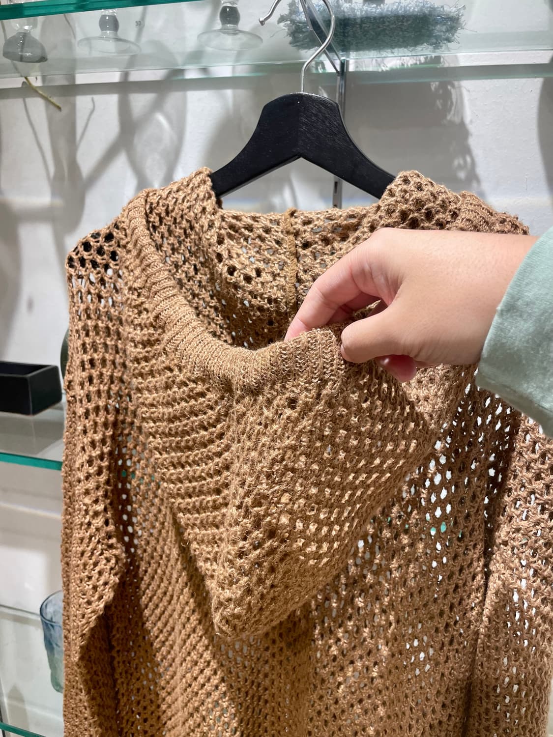 70’s 이세이미야케 knit zip hoodie 상품이미지4