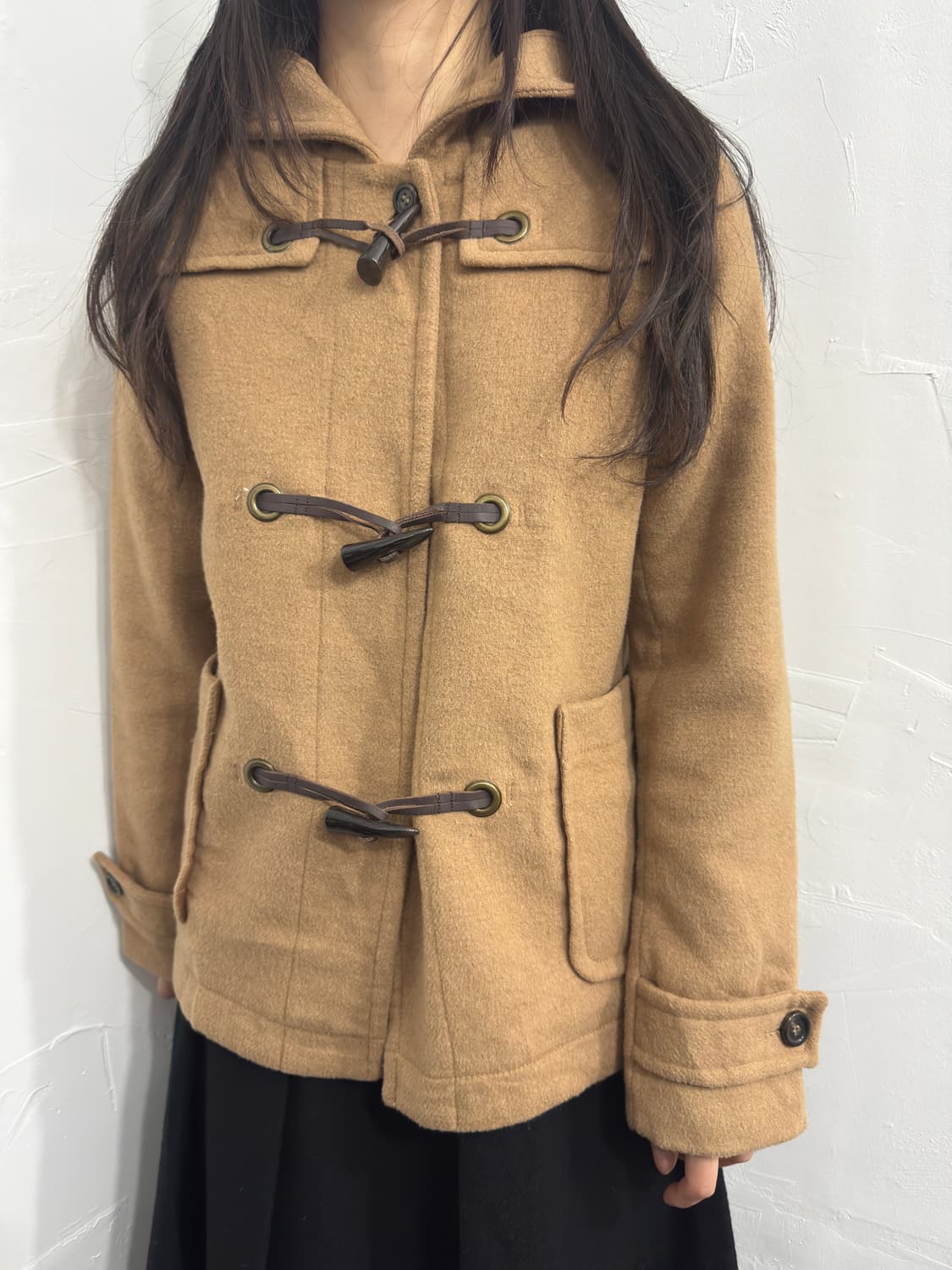 heather duffle hood jacket 상품이미지3