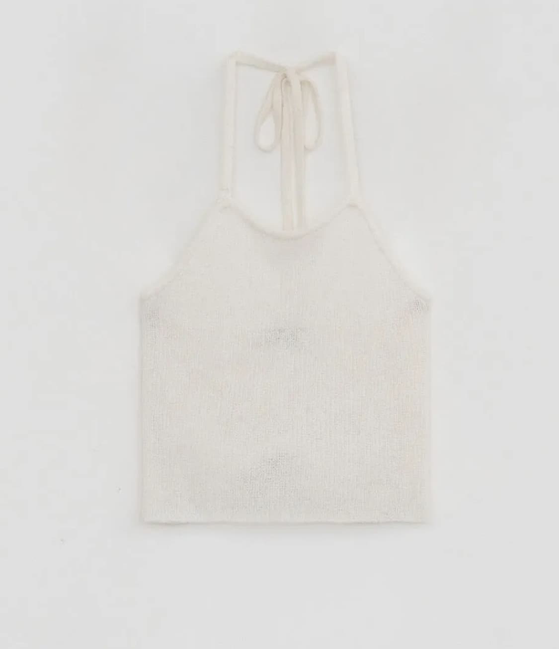 로우타이드 알파카 홀터 니트 상품이미지3