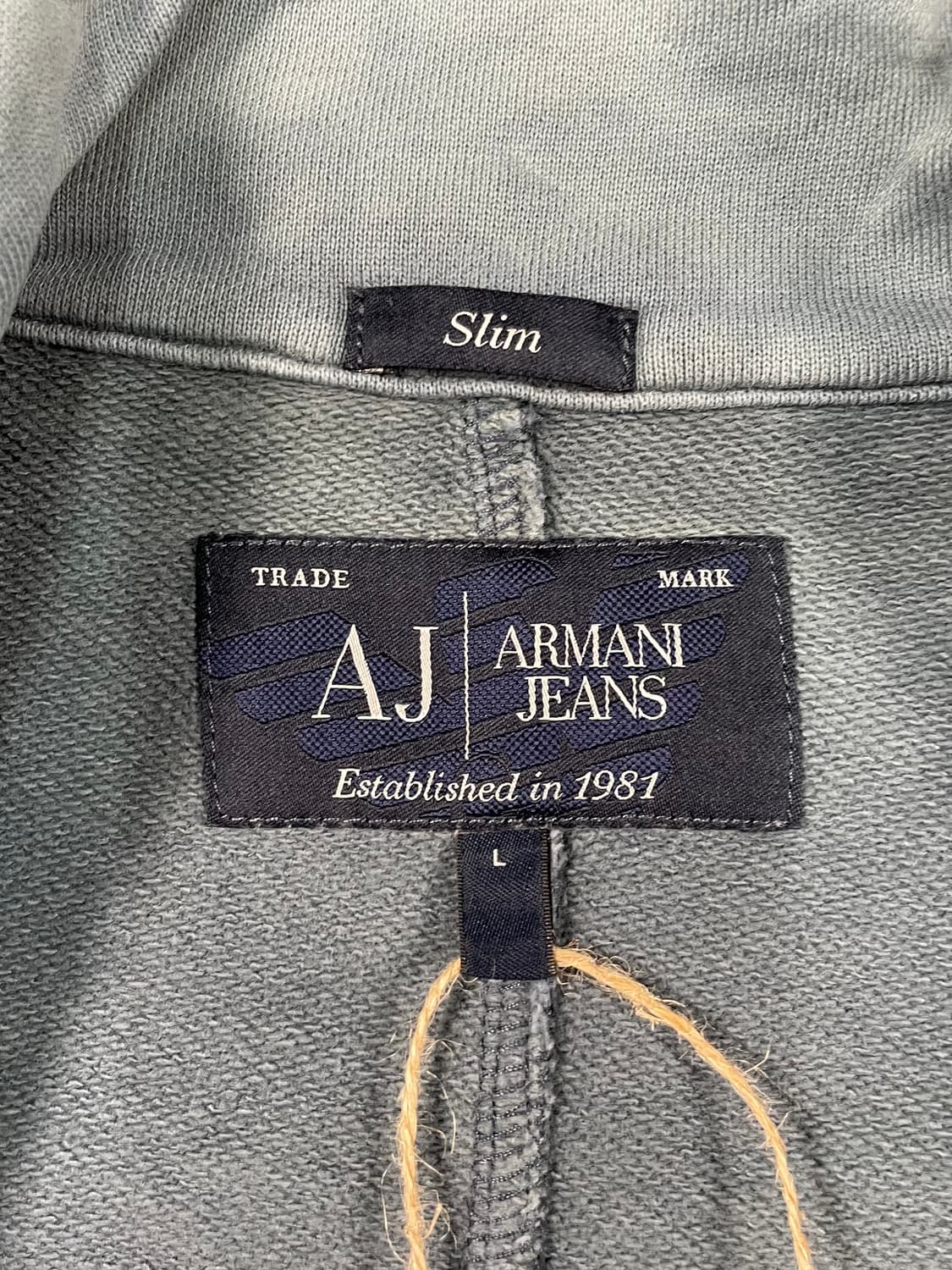 아르마니 진 페이딩 코튼 자켓 상품이미지8