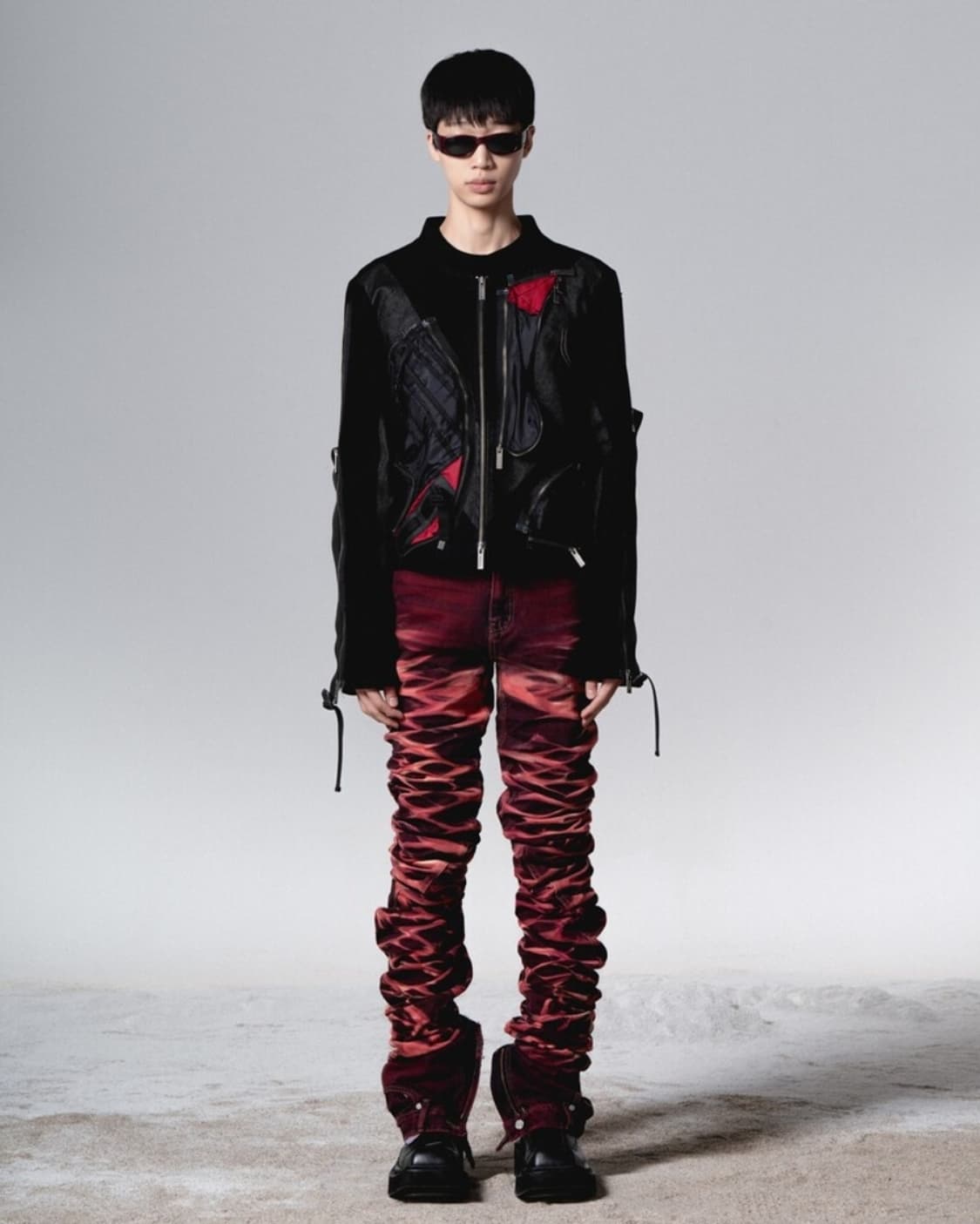 써저리 yoonseul long length double jeans 상품이미지1