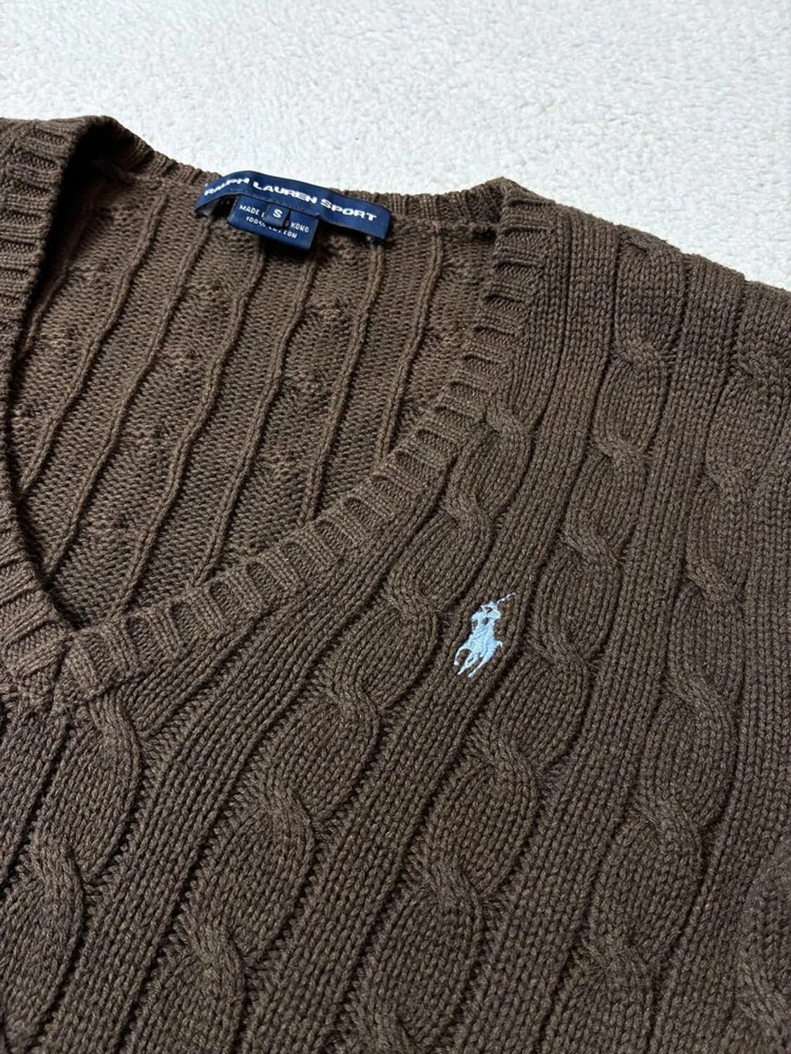 폴로 랄프로렌 00's 코튼 꽈배기 니트 PN7256 상품이미지3