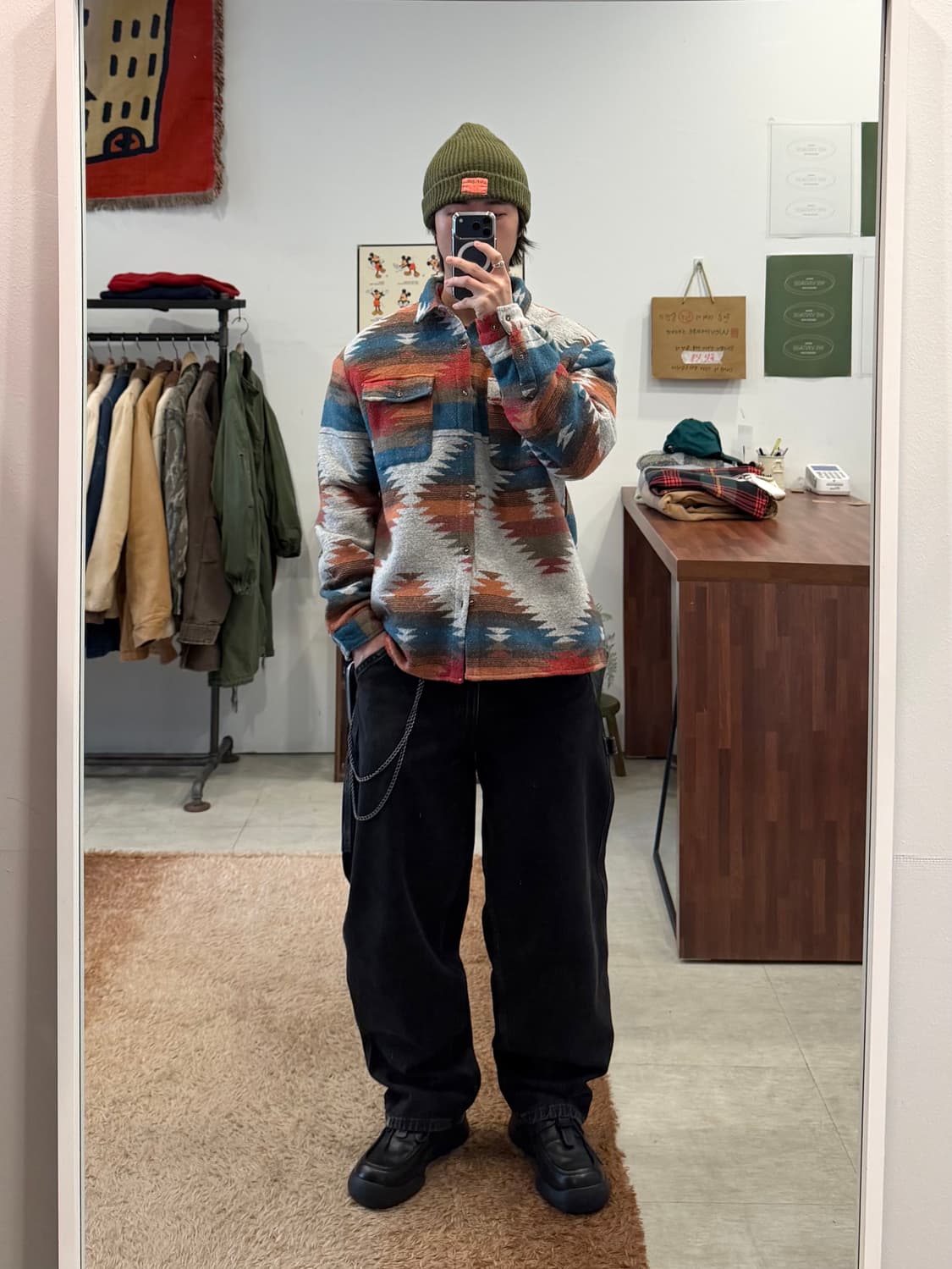 Vtg 빈티지 나바호 울 자켓 상품이미지2