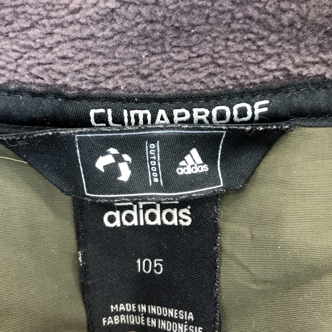 아디다스 클리마프루프 우븐 웜자켓 100 사이즈  상품이미지6
