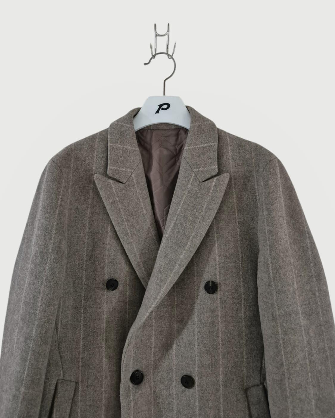 [100]지오송지오 캐시미어 롱코트 상품이미지2