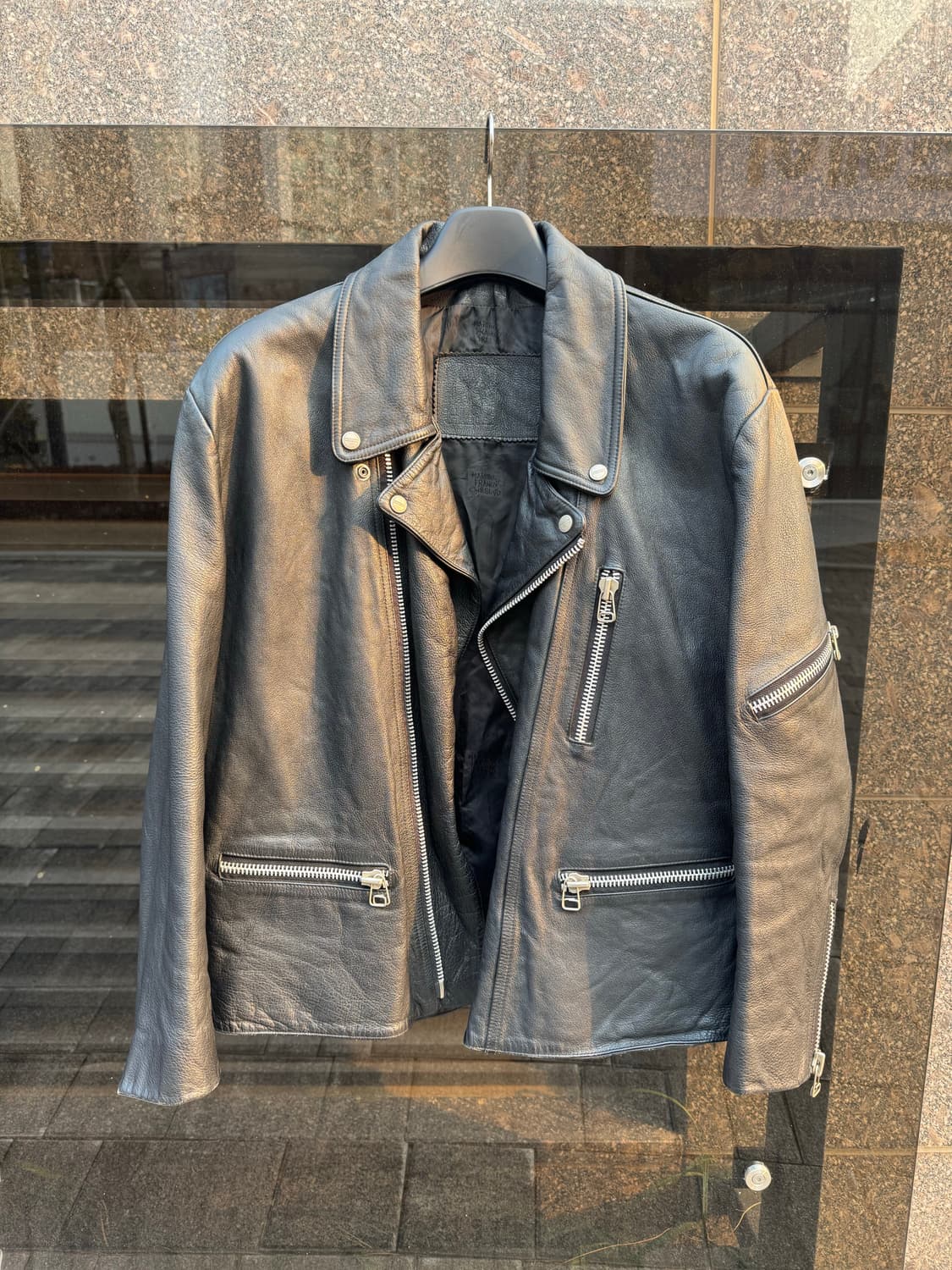 00s 마리떼 프랑소와 저버 레더 라이더자켓 상품이미지2