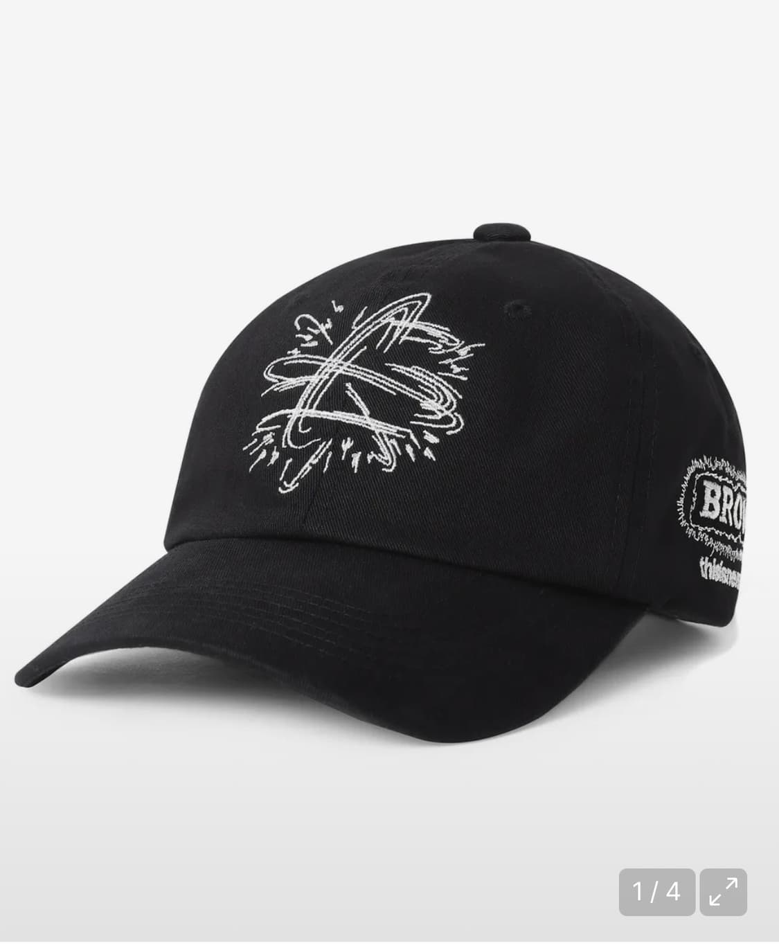 디스이즈네버댓 TNT BROWN Cap BLACK 상품이미지1